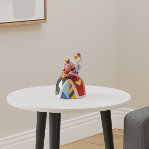 Figurina Disney Britto Queen Of Hearts, design contemporan, handmade, colorat - Img 2