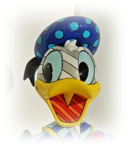 Figurina Donald Duck Enesco Britto, 20.5 cm, design colorat - Img 2