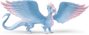 Figurina Dragon Schleich BAYALA Kristalldrache, 32 x 25 x 15 cm, Albastru-Roz