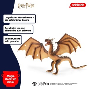 Figurina Dragon Ungar Hornschwanz Schleich 26 x 40 x 20 cm, Detaliu Ridicat - Img 3