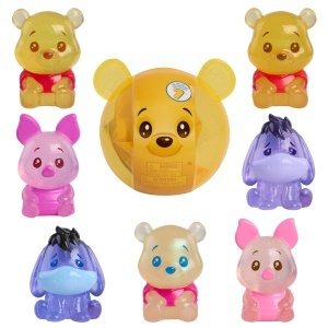 Figurina Jelly Winnie Puuh 5 cm - Just Play, 7 personaje, surpriza in capsule - Img 1