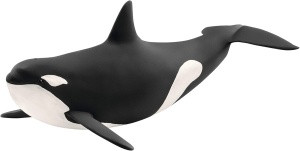 Figurina Orka Schleich WILD LIFE, 10 x 20 x 7 cm, Detalii realiste