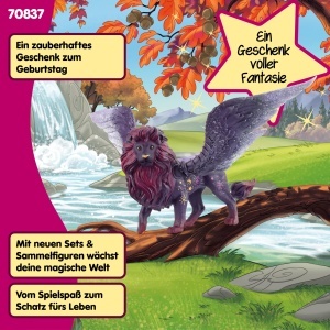 Figurina Schleich BAYALA Mondlowa cu Aripi Luminose, 28 x 14 x 13 cm - Img 6