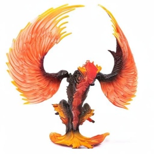Figurina Schleich ELDRADOR Feueradler 42511, 17 x 13 x 13 cm, cu aripi mobile - Img 10