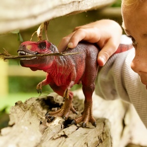 Figurina T-Rex Schleich 72068, 10 x 28 x 14 cm, Detalii Realiste - Img 5