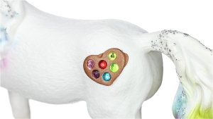 Figurina Unicorn Rainbow Schleich BAYALA, 3 x 13 x 11 cm, Detalii Stralucitoare - Img 4