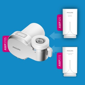 Filtru apa de robinet Philips AWP3705P110, 1000L, microfiltrare, afisaj digital - Img 5