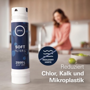 Filtru apa GROHE Blue L-Size 40412001 capacitate 2500L 5 etape filtrare - Img 2