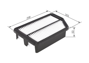 Filtru de aer Bosch S0228 pentru masini - rezistenta ridicata, compatibil cu Hyundai si KIA - Img 5