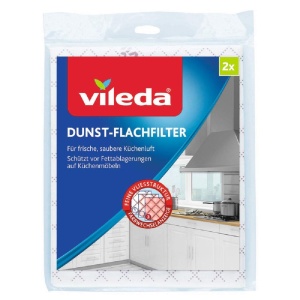 Filtru de aer Vileda Dunst-Flachfilter, universal, in pachet de 2, cu manusi