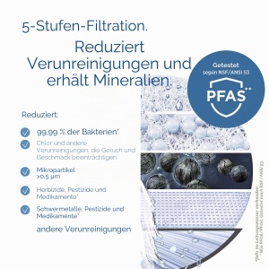 Filtru de apa BRITA ON TAP V-MF, 2 cartuse, 600 l, filtrare avansata - Img 3