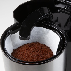 Filtru de cafea cu filtru DOMO DO709K cu temporizator - Afisaj LCD cu panou de control - Placa de incalzire - 1L - NegruOtel inoxidabil - Img 5