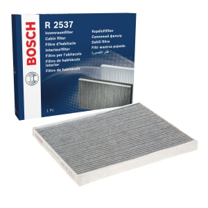 Filtru de interior Bosch cu Activ Carbon, Dimensiuni 222x268x22 mm