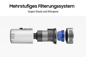 Filtru de praf Samsung VCA-SHF90VT pentru aspiratoare Jet 90757060, culoare argintie - Img 4
