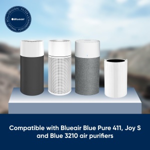 Filtru de schimb Blueair pentru purificatoare Blue Pure 411 JOY S Blue 3210 Alb - Img 3