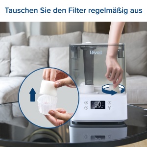 Filtru de schimb Levoit Classic160 Dual150 Dual200S Classic300S LV600S 10 bucati eficienta ridicata - Img 5