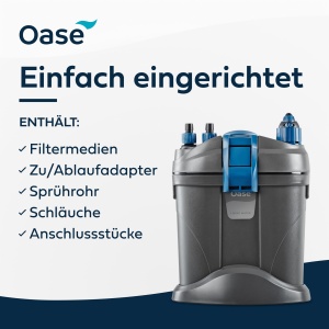 Filtru extern OASE FiltoSmart Thermo 100, cu incalzitor 100 W, pentru acvarii pana la 100 L - Img 7