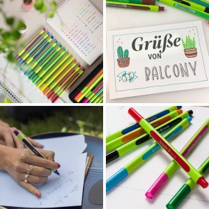Fineliner Schneider Line-Up, 0,4 mm, 8 culori, din plastic biobazat - Img 3