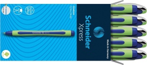 Fineliner Schneider Xpress, 0,8 mm, documente rezistente, 10 bucati, albastru - Img 4
