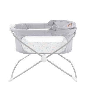 Fisher-Price GWD36 - Co-Sleeper pliabil - Patut portabil pentru bebelusi cu lumina pentru nou-nascuti si sugari - Img 8