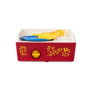 Fisher Price Musicbox Plattenspieler Retro 10 Melodii Jucarie Interactiva - Img 6