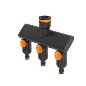 Fiskars Ventil 3 Cai 1070578 OnOff Compatibil Universal NegruPortocaliu - Img 8