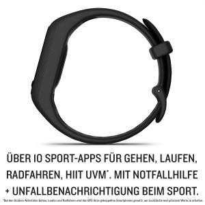 Fitness Tracker Garmin vivosmart 5, OLED Touchscreen, Monitorizare Sanatate, Waterproof - Img 4