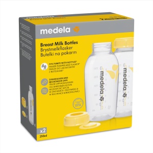 Flacon pentru depozitarea laptelui matern Medela, 2 x 250 ml, BPA-free - Img 3