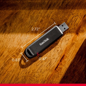 Flash Drive SanDisk Extreme PRO 256 GB, USB Type-A, 1000 MBs citire, 900 MBs scriere - Img 2