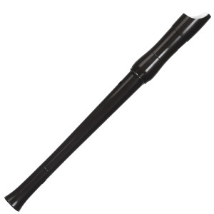 Flaut soprano Yamaha, de culoare maro, cu tehnica germana - Img 4