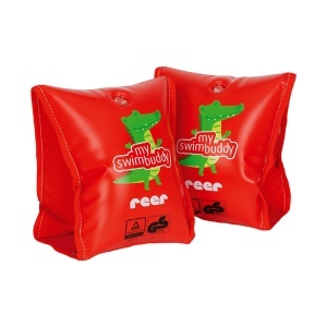 Flotare pentru copii reer myswimbuddy, 11-30 kg, material moale, culoare rosie - Img 7