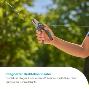 Foarfeca de gradina Gardena PremiumCut, 22 mm, manere ergonomice, made in Germany - Img 6