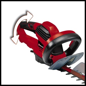 Foarfeca electrica pentru gard viu Einhell GE-EH 7067 700W lame din otel laser si diamant maner ergonomic - Img 6