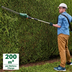 Foarfeca telescopica Bosch UniversalHedgePole 18 18V fara acumulator lama 43 cm - Img 3