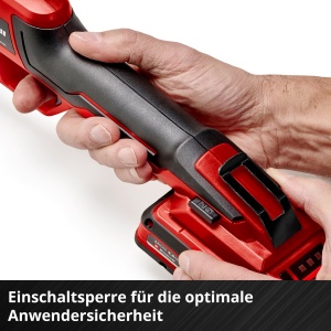 Foarfece de taiere cu acumulator Einhell GE-LS 18 Li-Solo Power X-Change (18 V, Li-Ion, grosime de pana la 28 mm, lame de bypass, comutator de siguranta, prindere moale, fara baterie si incarcator) Rosu/Negru - Img 7