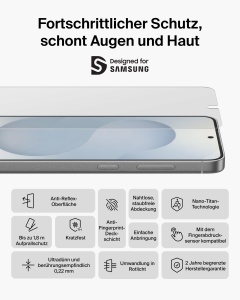Folie de protectie Belkin EcoGuard pentru Samsung Galaxy S26, anti-amprente, ultra subtire - Img 2