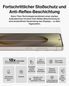 Folie de protectie Belkin Titan SmartShield pentru Samsung Galaxy S26 Ultra, Ultra subtire, Anti-reflex - Img 2