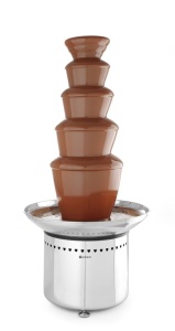 Fontana de ciocolata HENDI, 5 nivele, capacitate 6 kg, din inox - Img 2