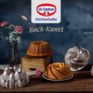 Forma de copt Dr Oetker Gugelhupf Twist 22 cm Antiaderenta Creme-Metallic - Img 7