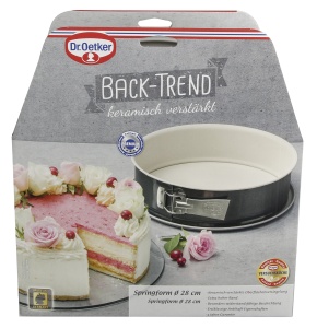 Forma de copt Dr Oetker Springform 28 cm antiaderenta ceramica rezistenta la 230degC - Img 3