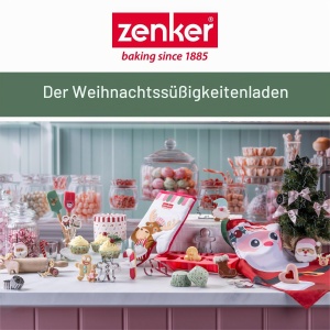 Forma de copt pentru mini prajituri Zenker The Christmas Candy Shop, 6 forme, silicon, 26 x 17 x 3 cm - Img 8