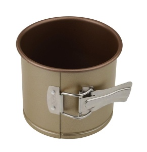 Forma de copt pentru paine Zenker Pollerbrot, 12 cm, antiaderenta, aurie