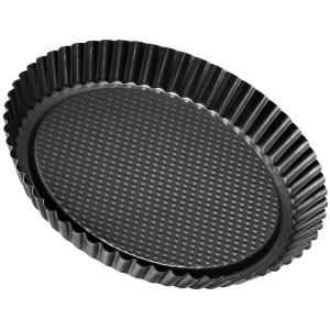 Forma de copt pentru torturi Zenker Black Metallic, 300x300x30 mm, 1700 ml - Img 4