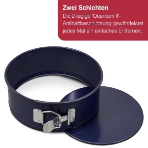 Forma de copt Zyliss E980194, carbonstahl, antiaderenta, albastra, pentru prajituri mici - Img 5
