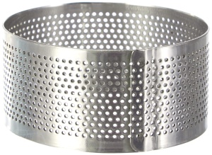 Forma de prajitura perforata LACOR 68547 otel inoxidabil gri 7 x 7 x 4 cm - Img 2