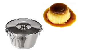 Forma de Pudding Ibili 651618 cu Capac, Otel Inoxidabil, Culoare Argintie