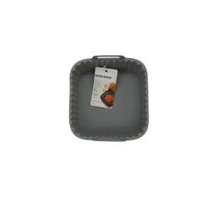 Forma din silicon Fackelmann 42689, 17 x 17 x 6,5 cm, rezistenta la 230C, gri - Img 2