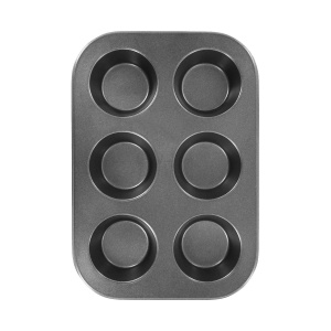 Forma pentru copt muffins Westmark Back Meister 6 locuri antiaderenta culoare antracit - Img 2