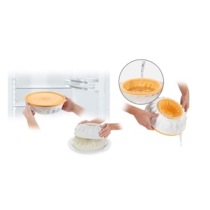 Forma pentru torturi Tescoma DELICIA, 24 cm, din plastic, pentru torturi fara coacere - Img 4