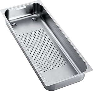 Franke 1120057850 Abtropfeinlage Seidenglanz din otel inoxidabil pentru chiuvete Kubus